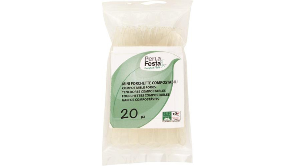 FINGER FORCHETTINE PLASTICA 20 PEZZI