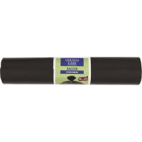 SACCO IMMONDIZIA CONDOMINIALE CON LACCI 130LT 80X120CM NERO 10 PEZZI