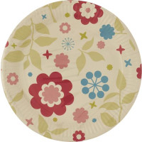 PIATTI 23CM COLORFUL 8 PEZZI