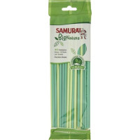 40 CANNUCCE CON SNODO BIODEGRADABILI E COMPOSTABILI 24 CM - Ø 5 MM