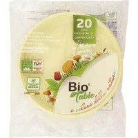 PIATTI FRUTTA&DESSERT DIAM.16,5CM GIALLO 20PEZZI