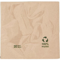 TOVAGLIOLI 2 VELI 33X33 RICICLATI 20 PEZZI