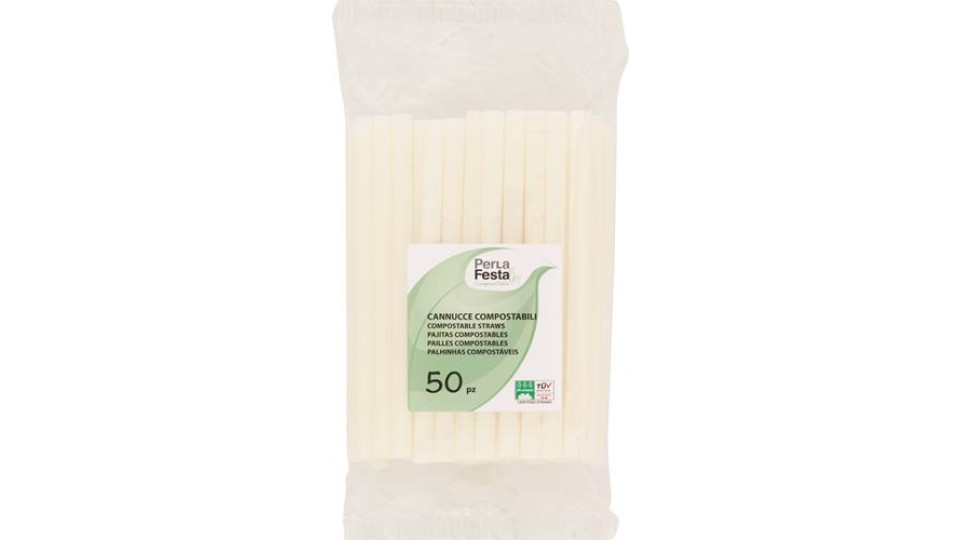 CANNUCCE COKTAIL COMP BIANCHE 50 PEZZI
