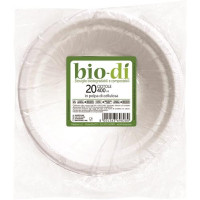 CIOTOLE/PIATTI FONDI BIODEGRABILIE COMPOSTABILI 400 ML 20 PEZZI