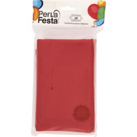 TOVAGLIA PLASTICA ROSSA 140X260CM