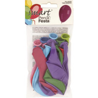 PALLONCINI TONDI ASSORTITI 15 PEZZI