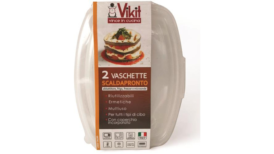 VASCHETTE PROPILENE FRIGO FREEZER MICRO 6PORZIONI