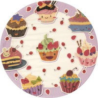 PIATTI 23CM SWEET 8 PEZZI