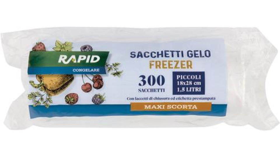 SACCHETTI FREEZER 18X28 IN ROTOLO - GRANDE FORMATO
