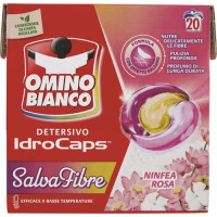 DETERSIVO LAVATRICE PREDOSATO IDROCAPS SALVAFIBRE 20 PEZZI