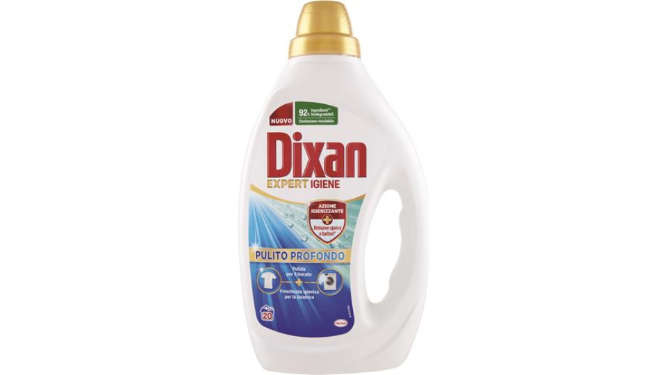 DETERSIVO LIQUIDO IGIENE 20 LAVAGGI 900ML
