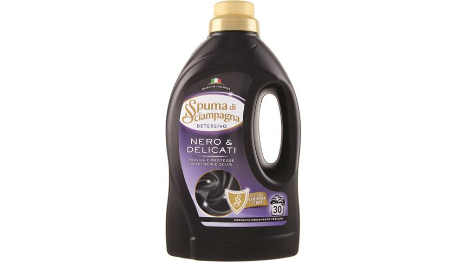 DETERSIVO LAVATRICE LIQUIDO NERO&DELICATI 30 LAVAGGI - 1350ML
