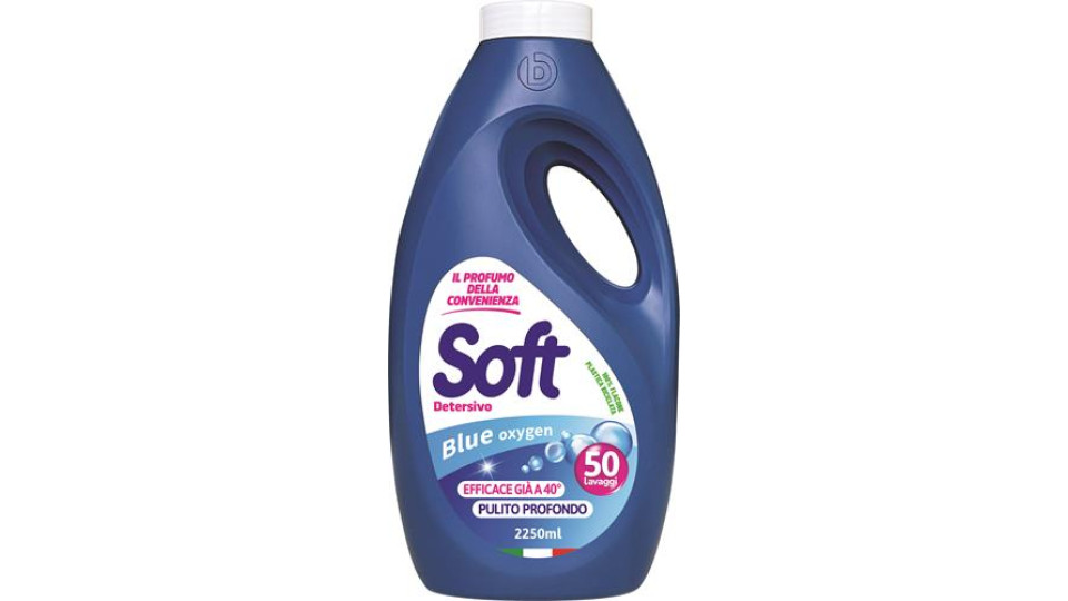 DETERSIVO LAVATRICE LIQUIDO BLUE OXY 50 LAVAGGI 2250ML