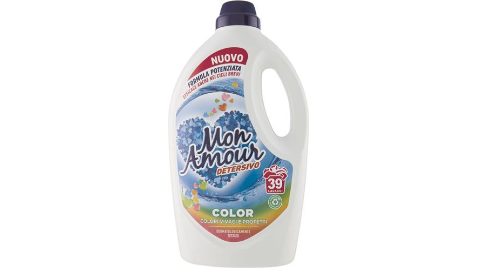 DETERSIVO LIQUIDO LAVATRICE COLOR 1560ML - 39 LAVAGGI