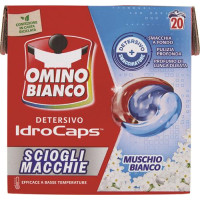 DETERSIVO LAVATRICE PREDOSATO IDROCAPS SCIOGLIMACCHIE 20 LAVAGGI