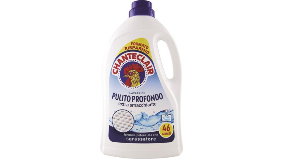 DETERSIVO LAVATRICE LIQUIDO PULITO PROFONDO 46 LAVAGGI 2070ML