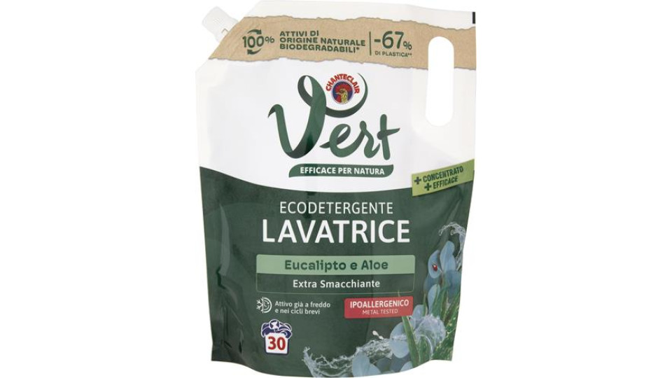 DETERSIVO LIQUIDO EUCALIPTO&ALOE 30 LAVAGGI - 1200ML