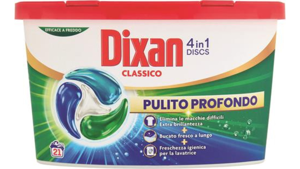 DETERSIVO LAVATRICE PREDOSATO CLASSICO 21 LAVAGGI