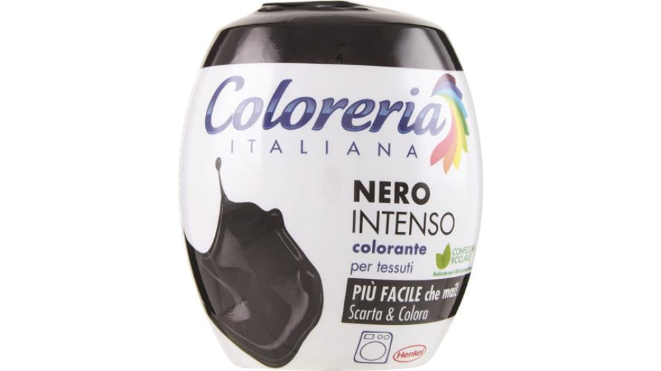 COLORE PER TESSUTI NERO INTENSO