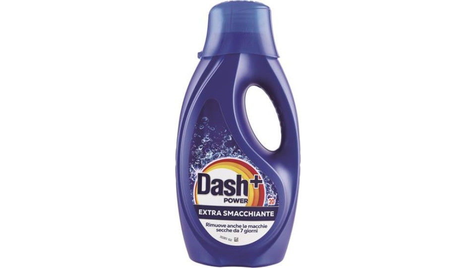 DETERSIVO LIQUIDO POWER EXTRA SMACCHIANTE 20 LAVAGGI 900ML