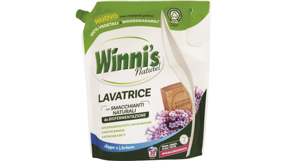 DETERSIVO LAVATRICE WINNI'S 30 LAVAGGI 1350ML