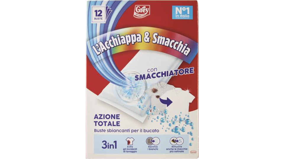 SALVA COLORI ACCHIAPPA&SBIANCA 12 BUSTE