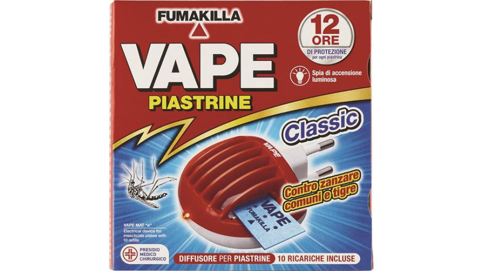 INSETTICIDA ELETTRICO SPINA + 10 PIASTRINE