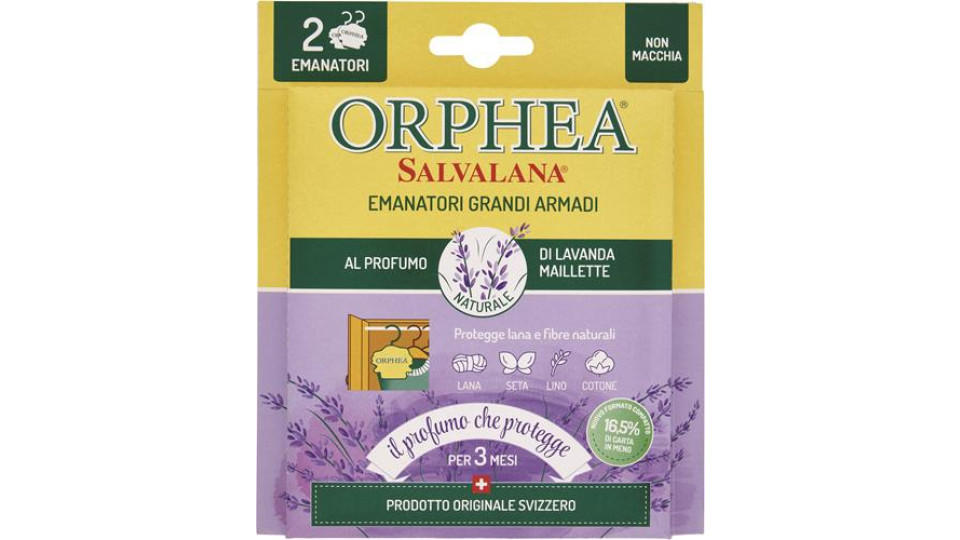 ANTITARMI GRANDI ARMADI LAVANDA 2 PEZZI