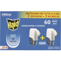 INSETTICIDA ELETTRICO LIQUIDO 60 NOTTI BIPACK