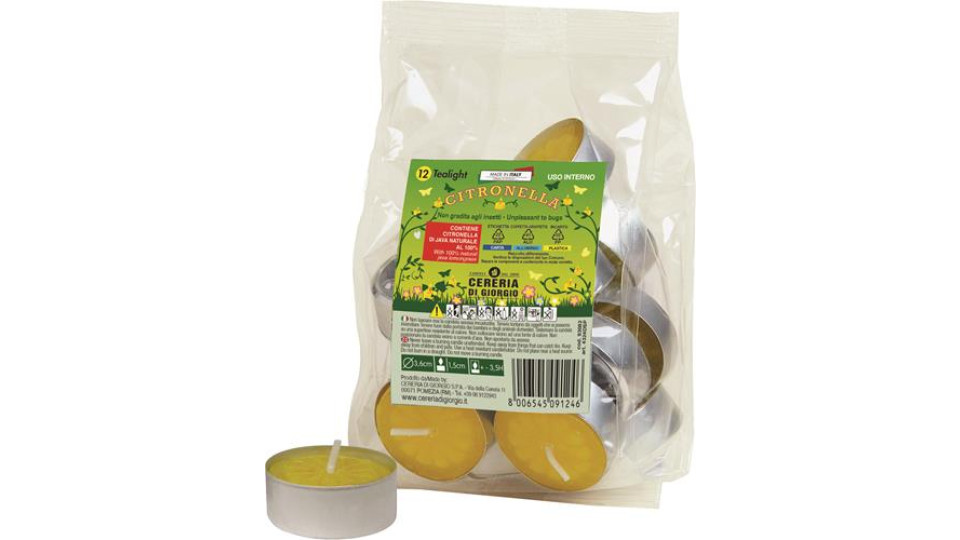TEALIGHT CITRONELLA