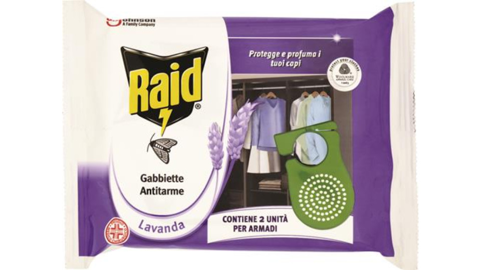 ANTITARME GANCI LAVANDA 2 PEZZI