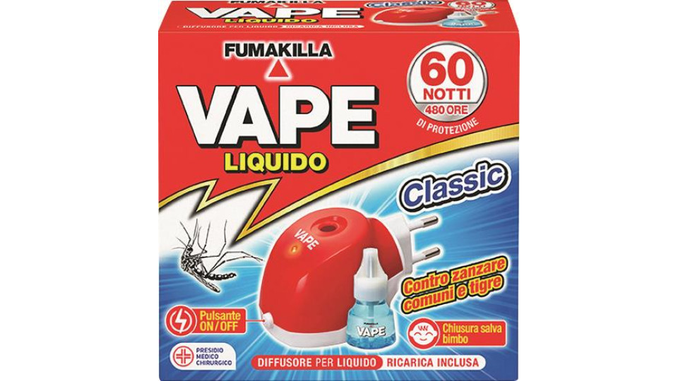 INSETTICIDA LIQUIDO BASE+RICARICA 60 NOTTI
