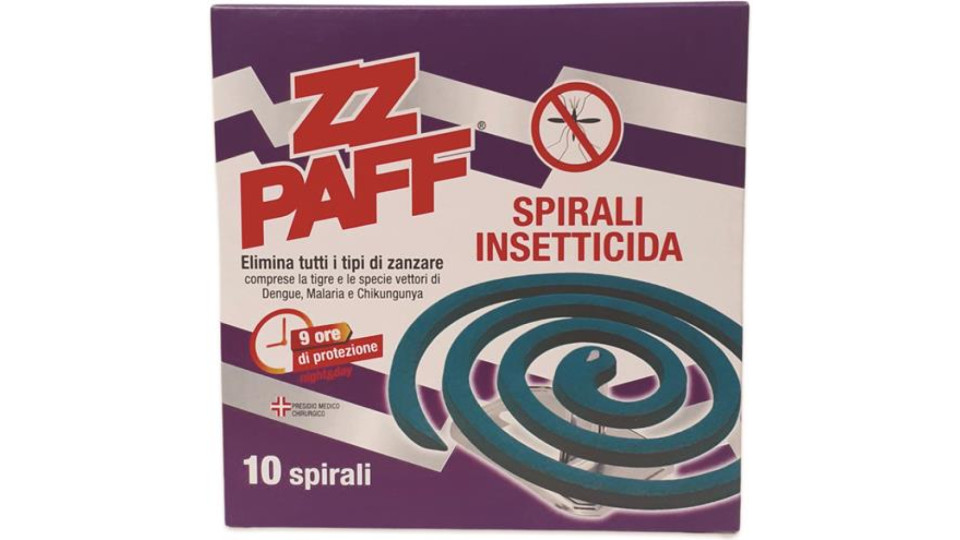SPIRALI INSETTICIDA CLASSIC 10 PEZZI