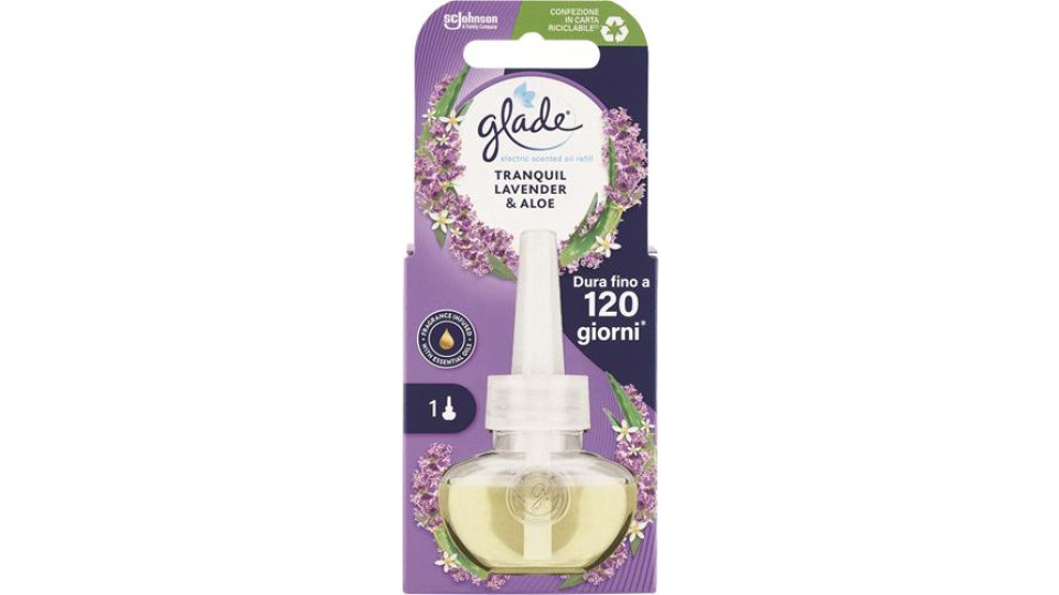 DEODORANTE AMBIENTE ELETTRICO ESSENTIAL OIL RICARICA LAVANDA