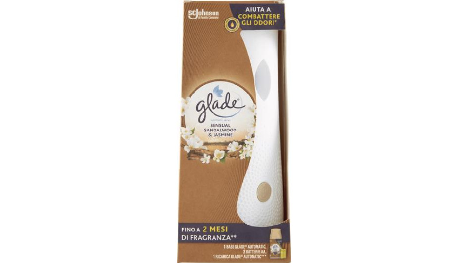 DEODORANTE AMBIENTE BASE+RICARICA AUTOMATIC SPRAY SANDALO E GELSOMINO
