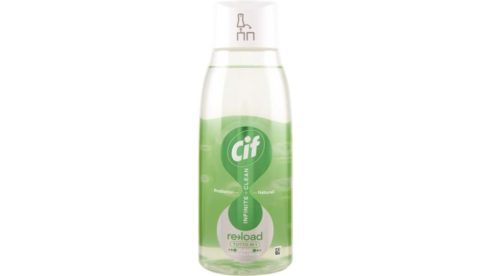 DETERGENTE MULTIUSO INFINITE CLEAN RICARICA LIME E FIORI BIANCHI 590ML