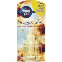 DEODORANTE AMBIENTE ELETTRICO RICARICA 3VOLUTION ORO E FIORI DI VANIGLIA