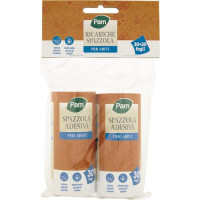 RICARCA SPAZZOLA ADESIVA LEVAPELUCCHI 30 FOGLI X 2
