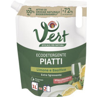 DETERSIVO PIATTI ECORICARICA LIMONE&BASILICO 1000ML