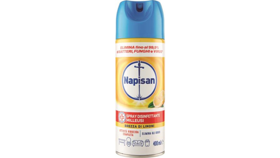 SPRAY PROFUMO DI PRIMAVERA DISINFETTANTE MILLEUSI 400 ML