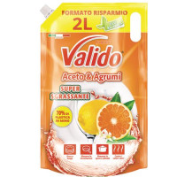 DETERSIVO PIATTI AGRUMI ECORICARICA 2000ML