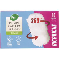 RICARICA PIUMINO CATTURA POLVERE 360° 10 PEZZI