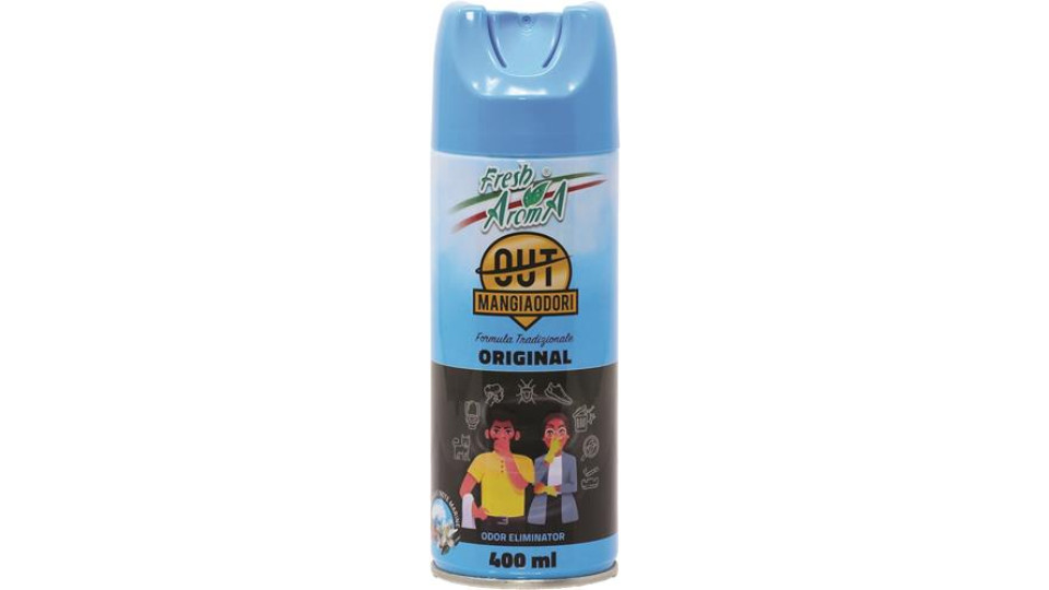 DEODORANTE AMBIENTE MANGIAODORI ORIGINAL SPRAY 400ML