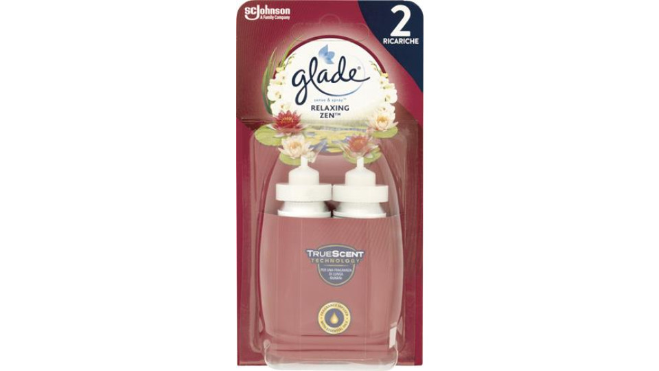 DEODORANTE AMBIENTE ELETTRICO RICARICA RELAX&ZEN X2