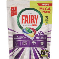 DETERSIVO LAVASTOVIGLIE TABS PLATINUM PLUS LIMONE 40 PEZZI