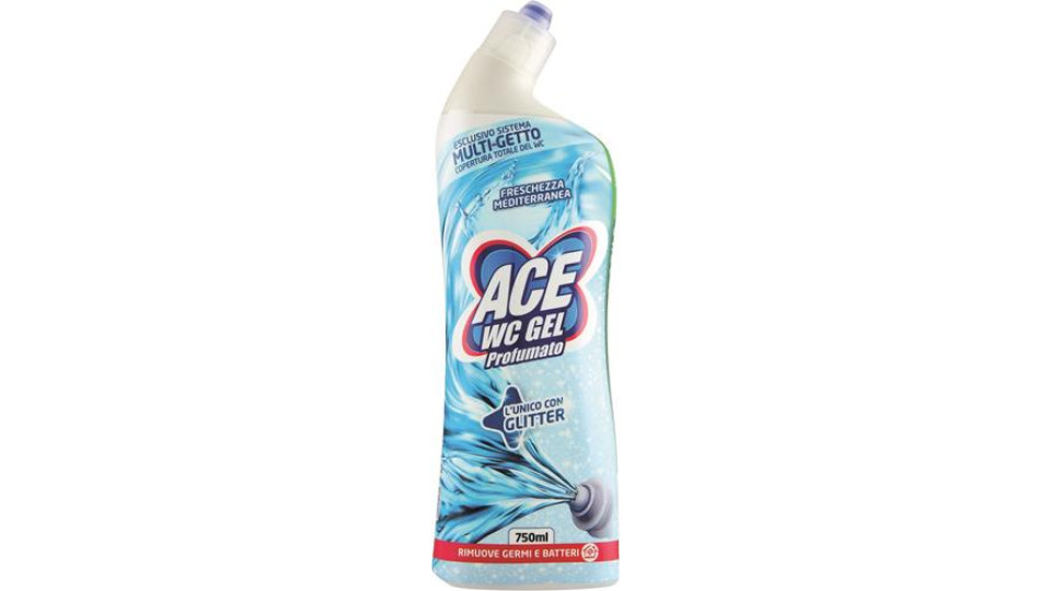 DETERGENTE WC GEL PROFUMATO GLITTER 750ML