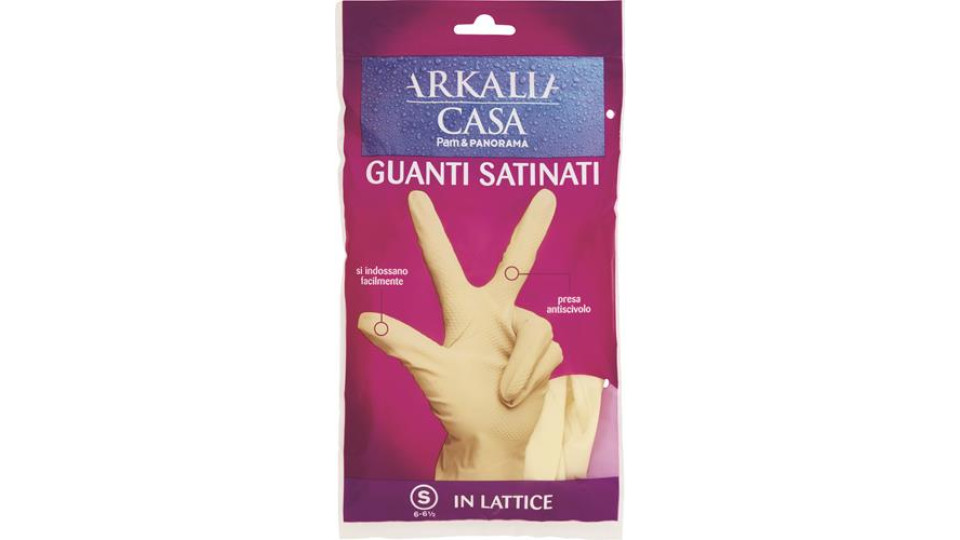 GUANTI SATINATI TAGLIA S - 1 PAIO