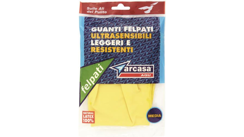 GUANTI FELPATI AQUA M