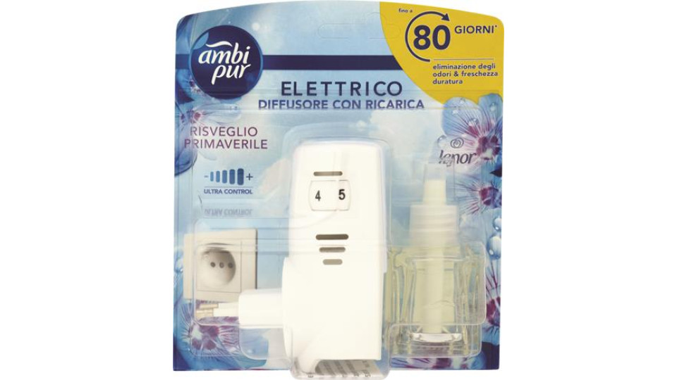DEODORANTE AMBIENTE ELETTRICO 3VOLUTION RISVEGLIO PRIMAVERILE BASE + RICARICA