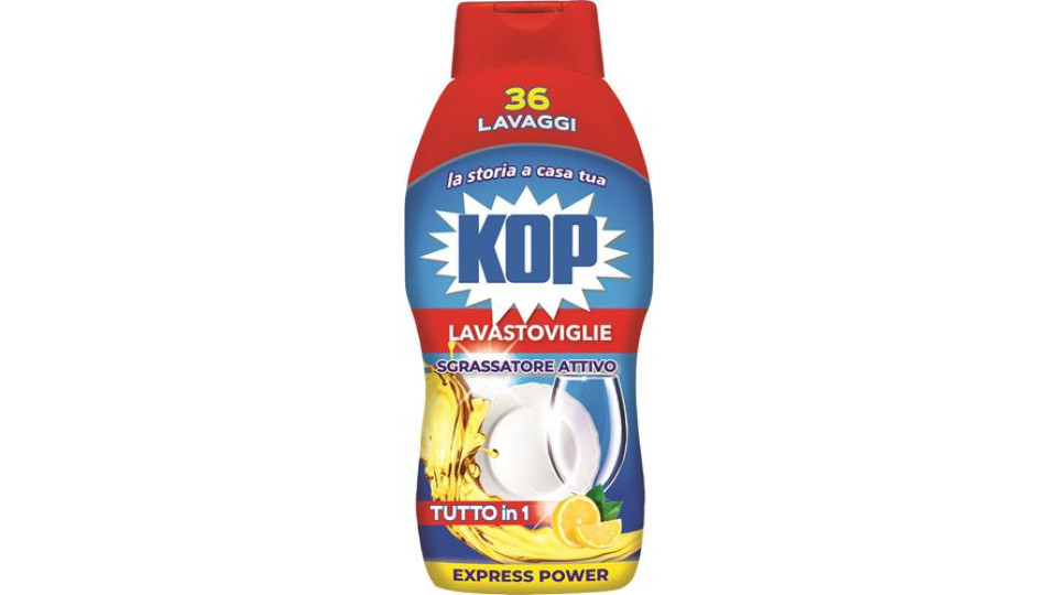 DETERSIVO LAVASTOVIGLIE SGRASSATORE 720ML 36 LAVAGGI